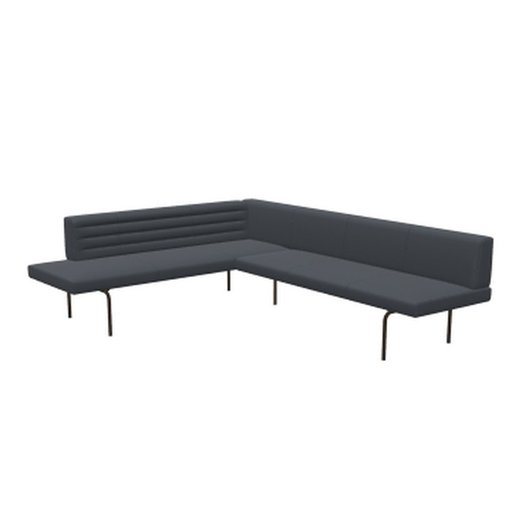 Walter Knoll Ison Corner Bench, 2-Seater